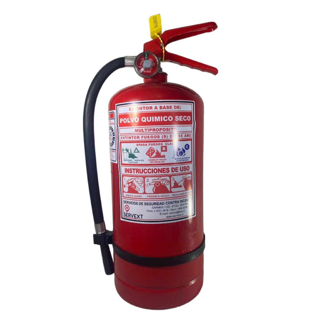 Extintor PQS 6 Kg Extintor PQS 6 Kg