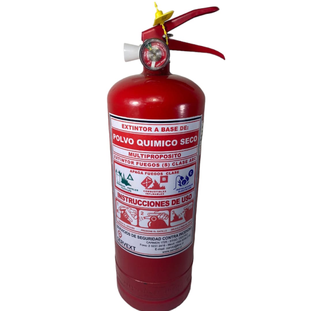 Extintor PQS 2 Kg Extintor PQS 2 Kg